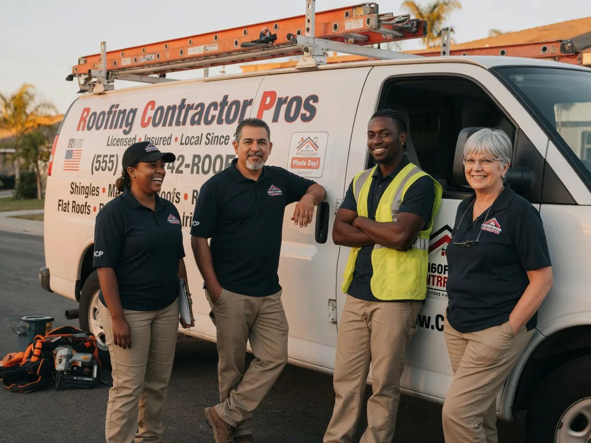 Local Roofing Contractors company in Mission Hills, CA